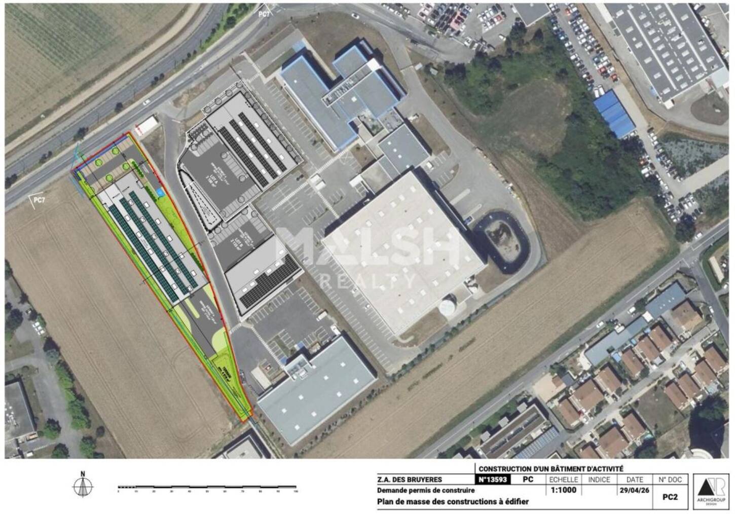 MALSH Realty & Property - Local d'activités - Val de Saône - Rillieux-la-Pape - 2