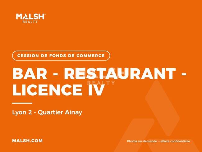 MALSH Realty & Property - Local commercial - Lyon 2° / Presqu'île - Lyon 2 - 1
