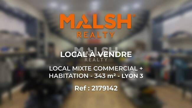 MALSH Realty & Property - Local commercial - Lyon 3 - 1