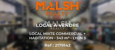 MALSH Realty & Property - Local commercial - Lyon 3 - 1