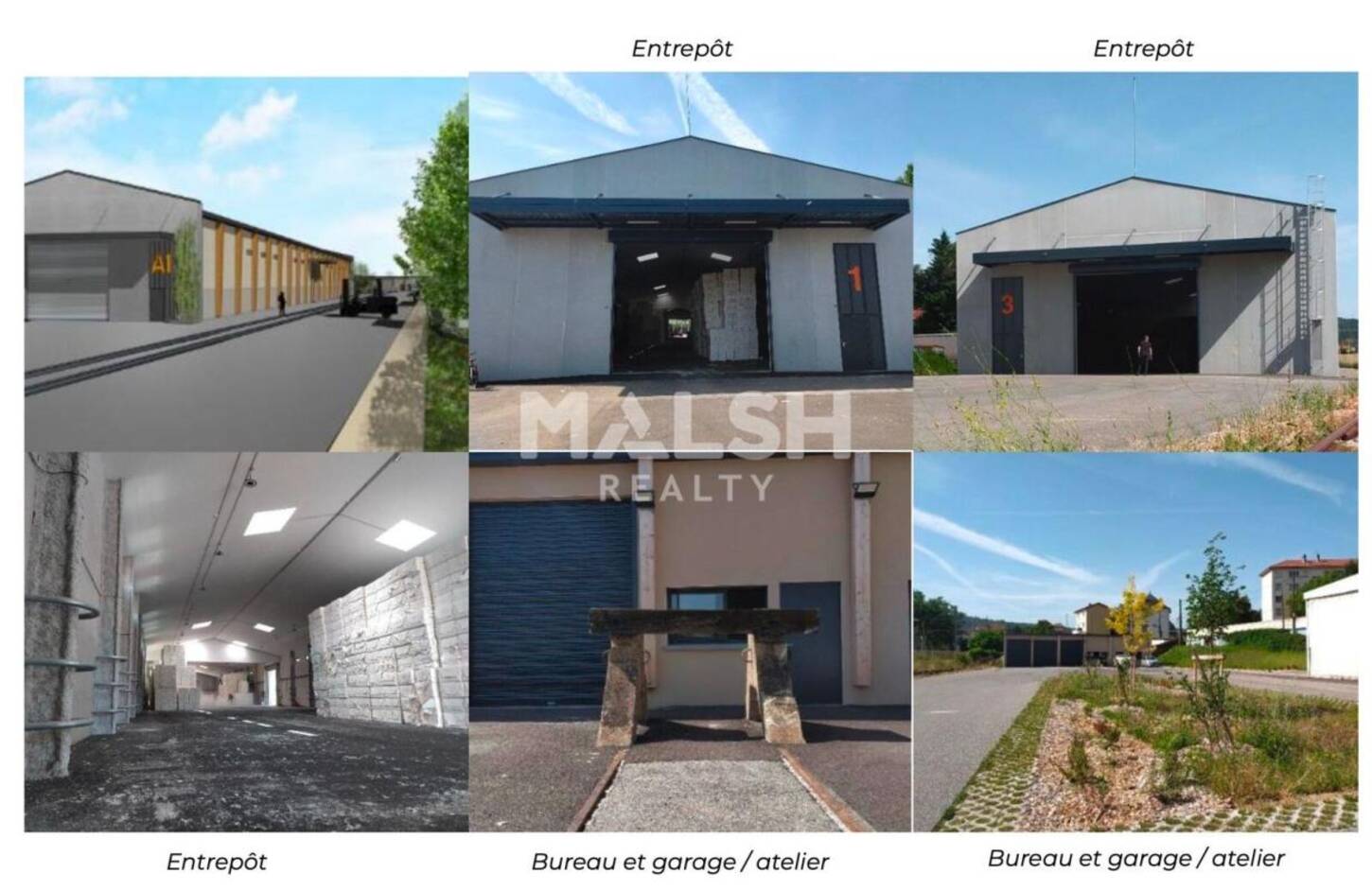 MALSH Realty & Property - Local d'activités - Extérieurs SUD (Vallée du Rhône) - Saint-Romain-en-Gal - 2