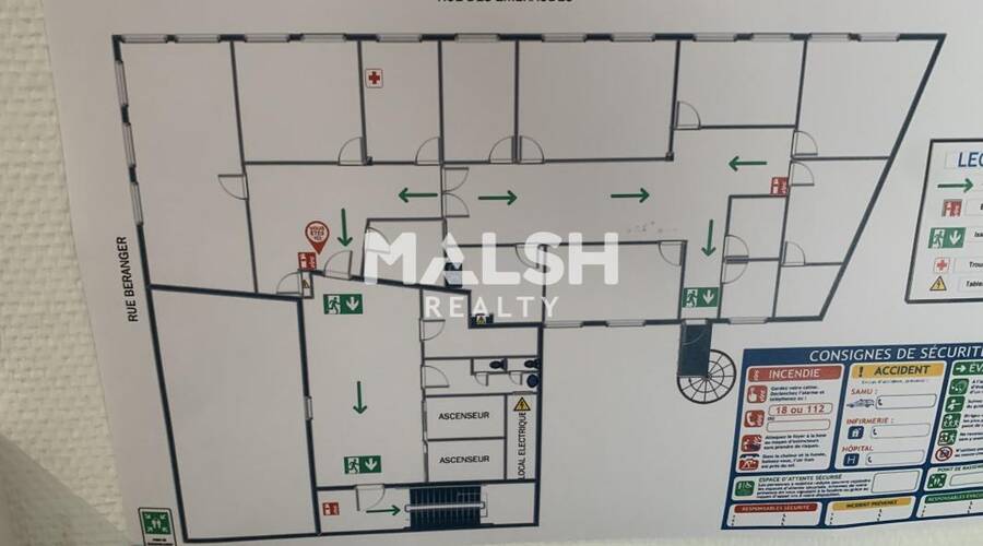 MALSH Realty & Property - Bureau - Lyon 6° - Lyon 6 - 8
