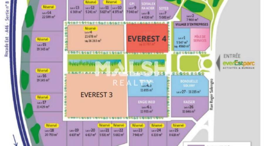 MALSH Realty & Property - Bureau - Lyon EST (St Priest /Mi Plaine/ A43 / Eurexpo) - Genas - 4