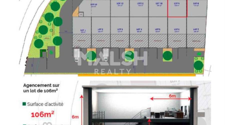 MALSH Realty & Property - Local d'activités - Lyon Sud Est - Mions - 9