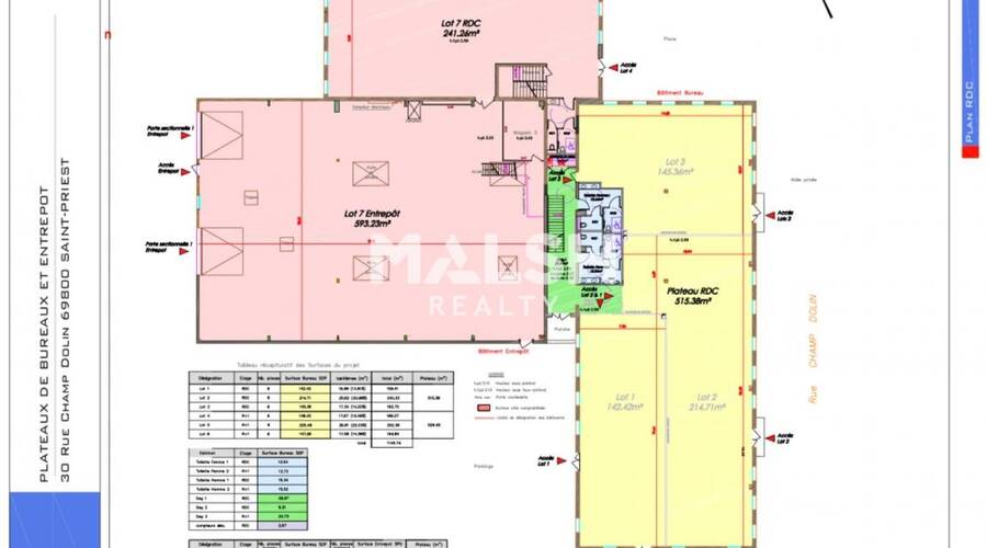 MALSH Realty & Property - Bureau - Lyon EST - Saint-Priest - 3
