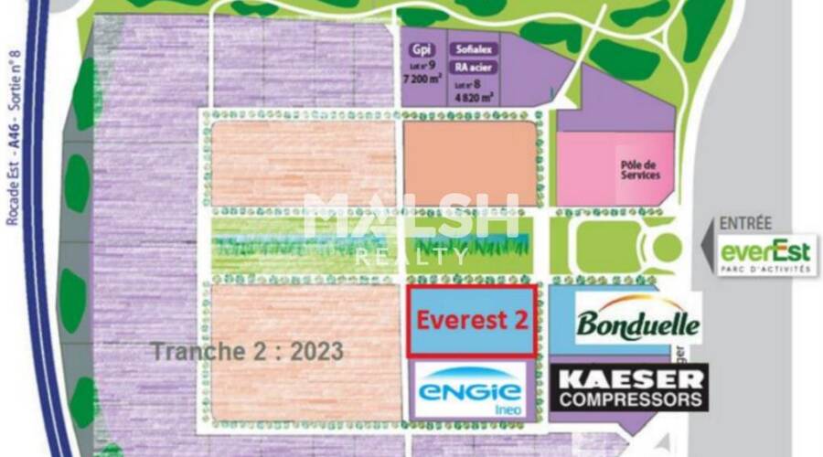 MALSH Realty & Property - Bureau - Lyon EST (St Priest /Mi Plaine/ A43 / Eurexpo) - Genas - 8