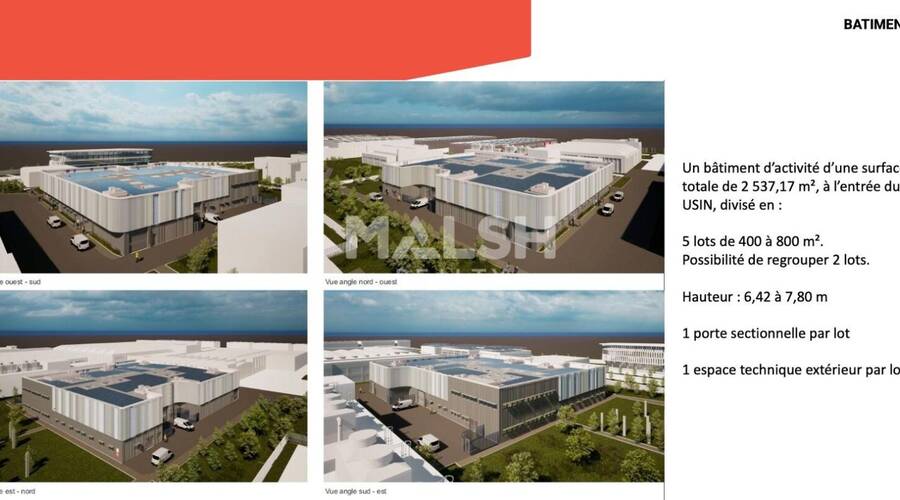 MALSH Realty & Property - Local d'activités - Lyon Sud Est - Vénissieux - 30