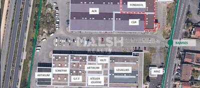 MALSH Realty & Property - Local d'activités - Carré de Soie / Grand Clément / Bel Air - Vaulx-en-Velin - 44