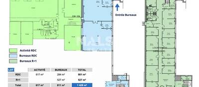 MALSH Realty & Property - Local d'activités - Carré de Soie / Grand Clément / Bel Air - Vaulx-en-Velin - 63