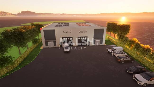 MALSH Realty & Property - Local d'activités - Extérieurs NORD (Villefranche / Belleville) - Montmerle-sur-Saône - 1