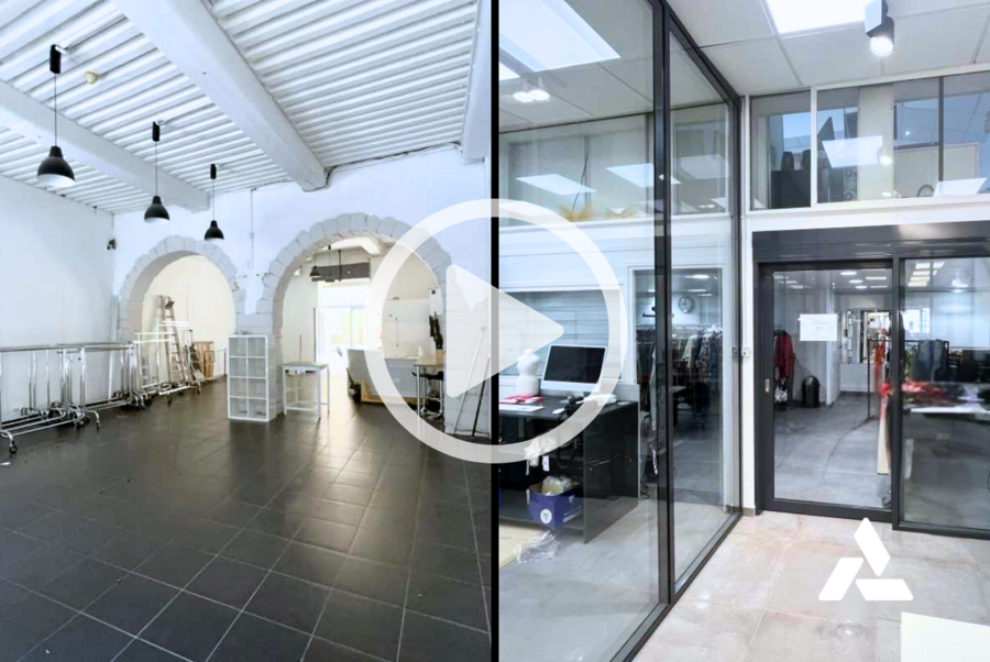 MALSH Realty & Property - visite-local-commercial-commerce-a-louer-location-lyon-6-visite-clarence-briand-grande-surface-stockage-lumineux